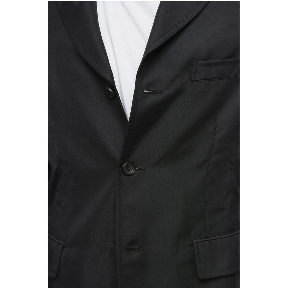 Comme Des Garçons BLACK Slim Fit Blazer with Flap Pockets