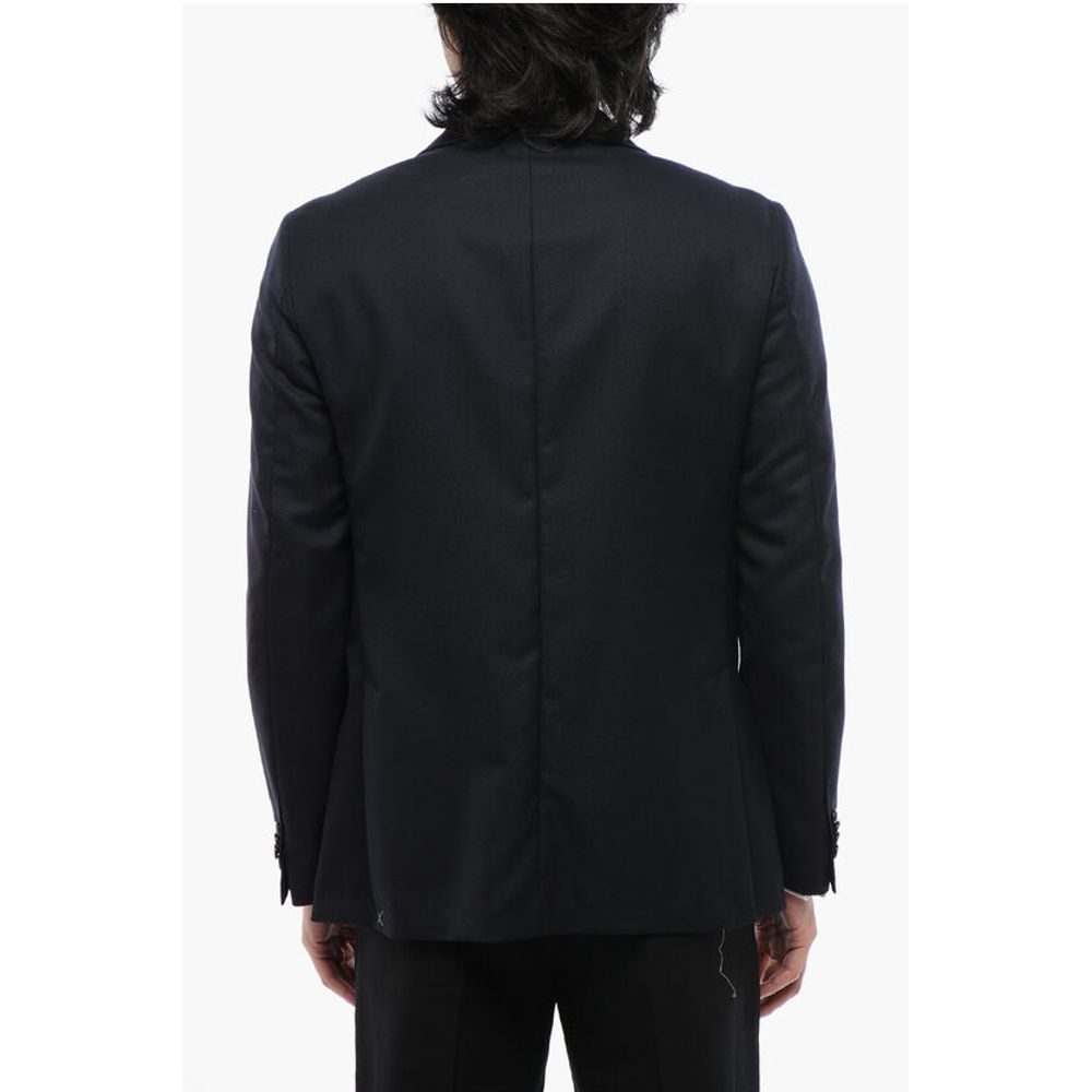 Nino Danieli Half-Lined Virgin Wool Blazer