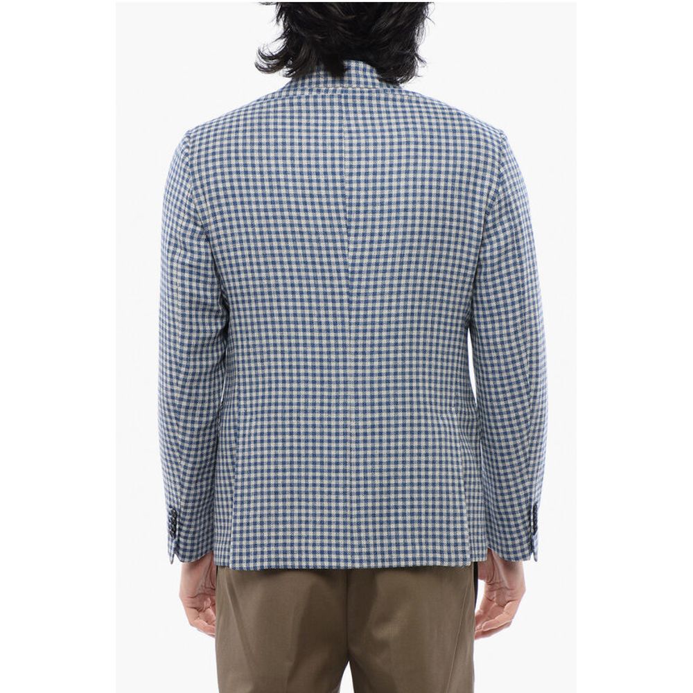 Nino Danieli Two-Tone Checked Blazer