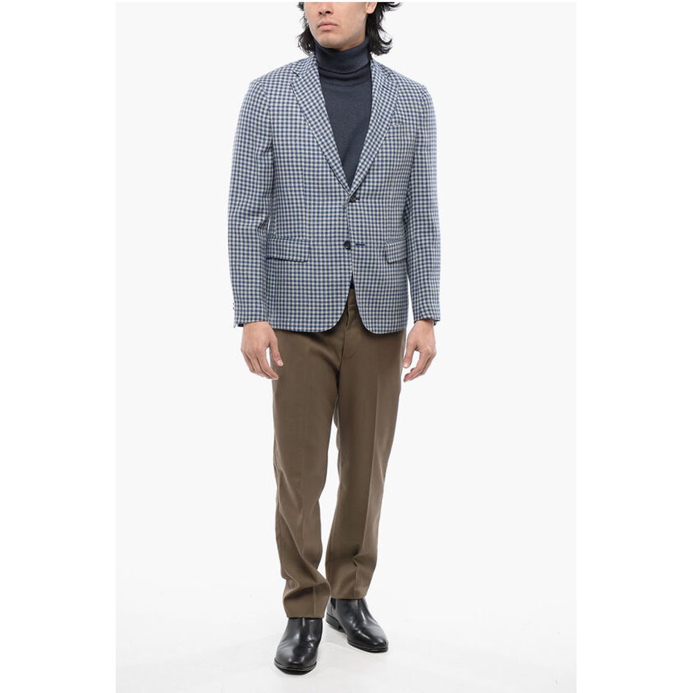 Nino Danieli Two-Tone Checked Blazer