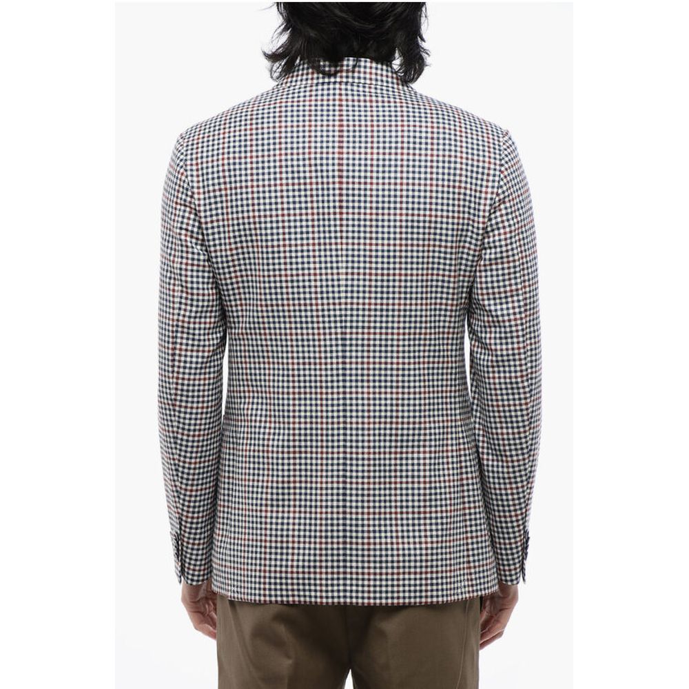 Nino Danieli Checkered Wool Blazer