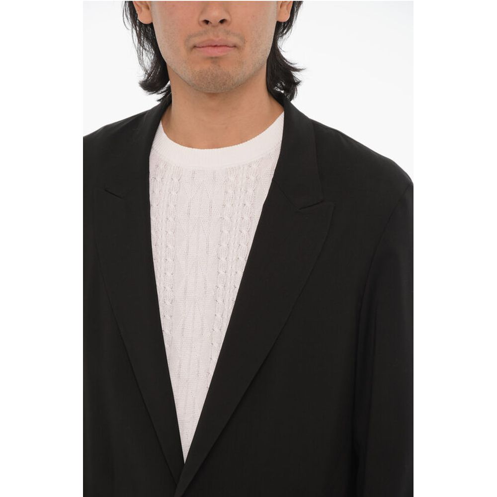 Hevo Lightweight Virgin Wool CAPITOLO Blazer with Patch Pockets