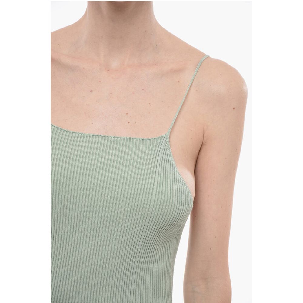 Aeron Ribbed Bodycon ZERO 104 Longuette Dress
