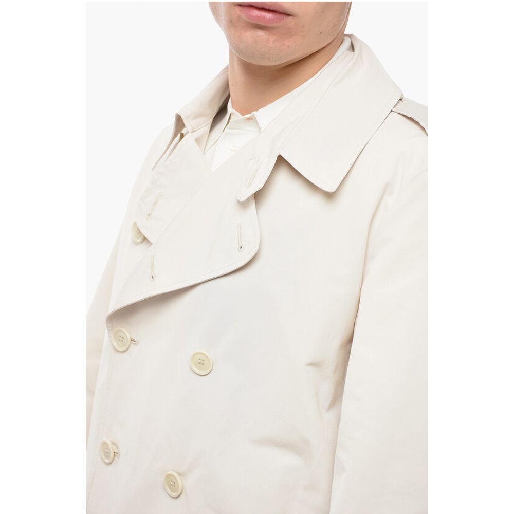 Aspesi Cotton Blend TITANIO Unlined Trench Coat