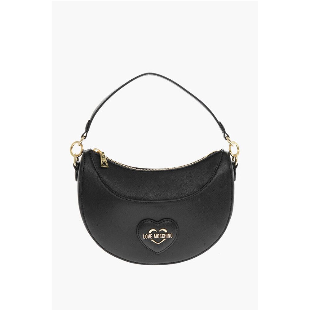Moschino LOVE Saffiano Faux Leather ECO-FRIENDLY Hobo Bag