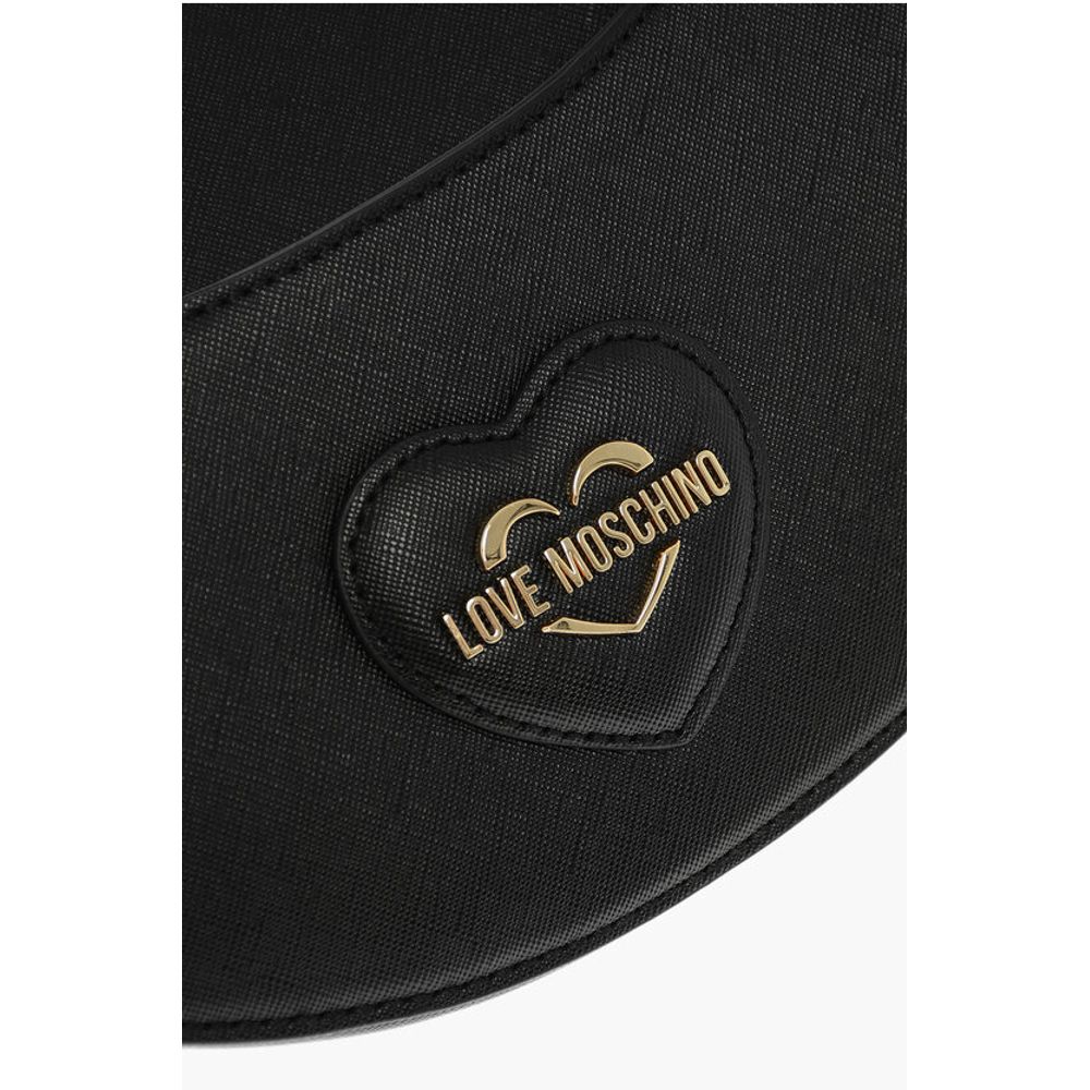 Moschino LOVE Saffiano Faux Leather ECO-FRIENDLY Hobo Bag