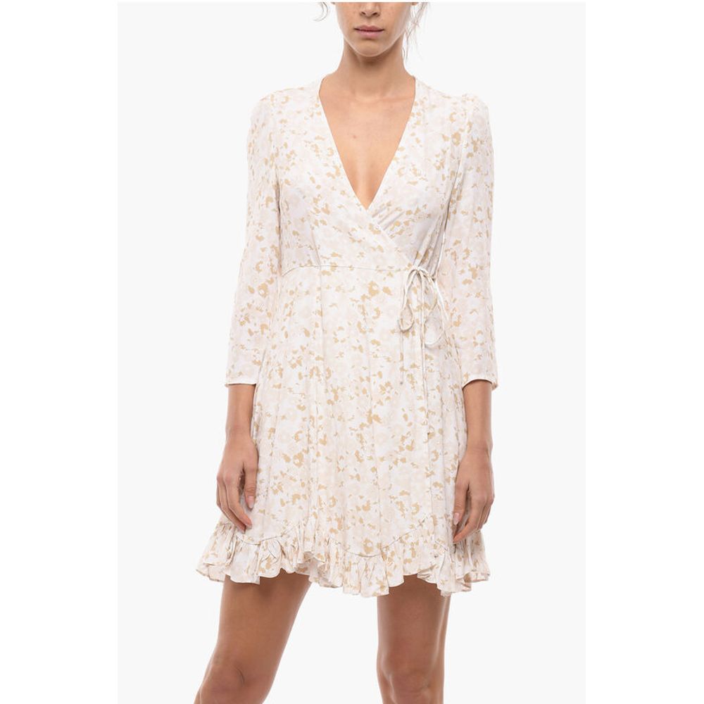 Samsoe Samsoe Floral-Motif JANINE Wrap Dress
