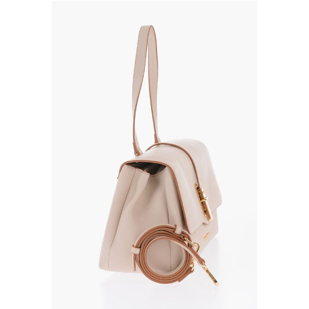 Moschino LOVE Faux Leather Bag with Removable Shoulder Strap