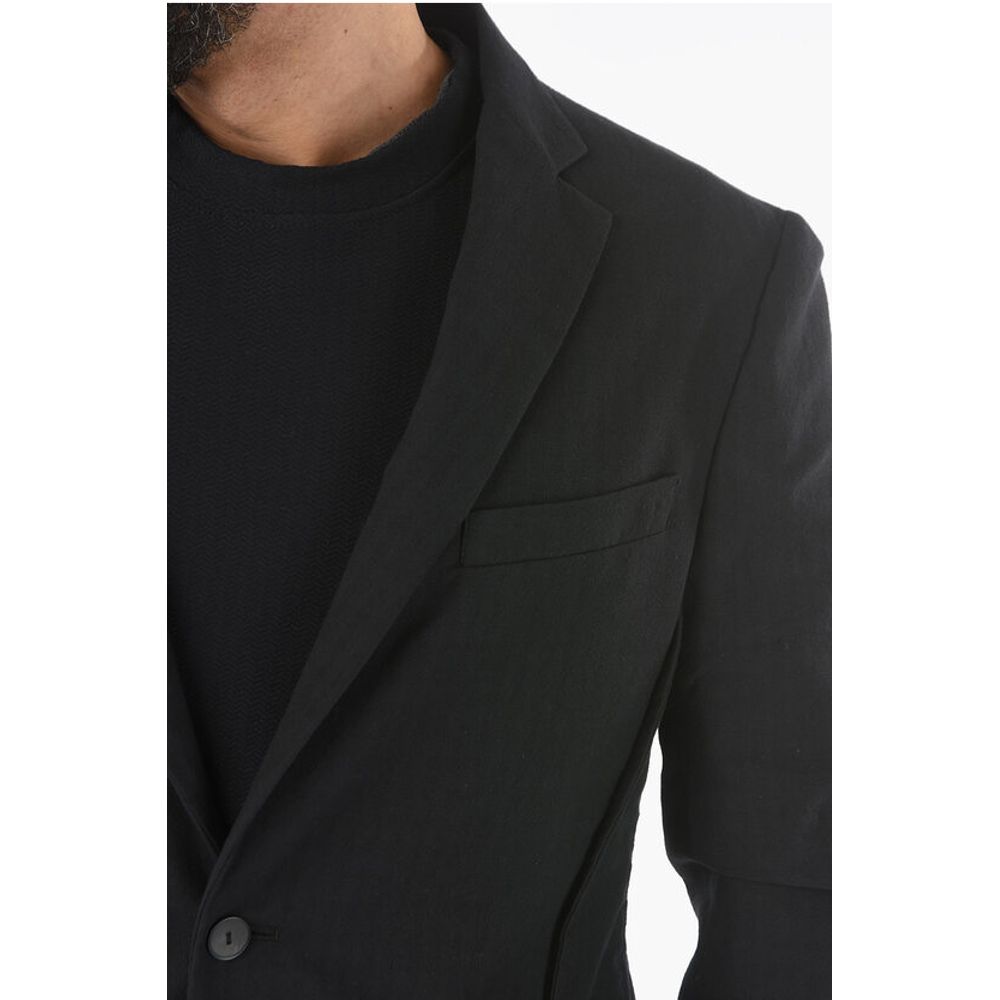 Ixos Cotton Blend BETTONA 2-Buttons Blazer With Flap Pockets