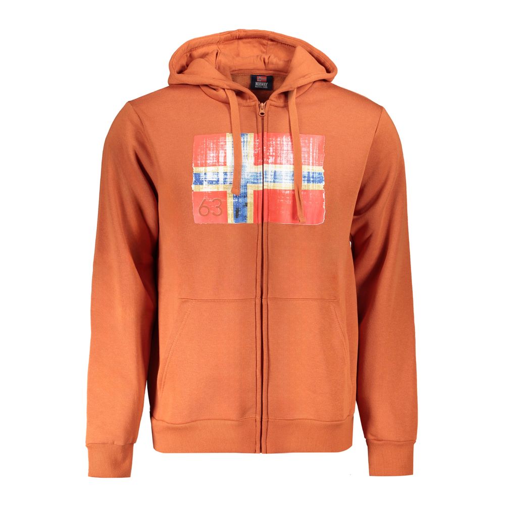 Norway 1963 Brown Cotton Sweater