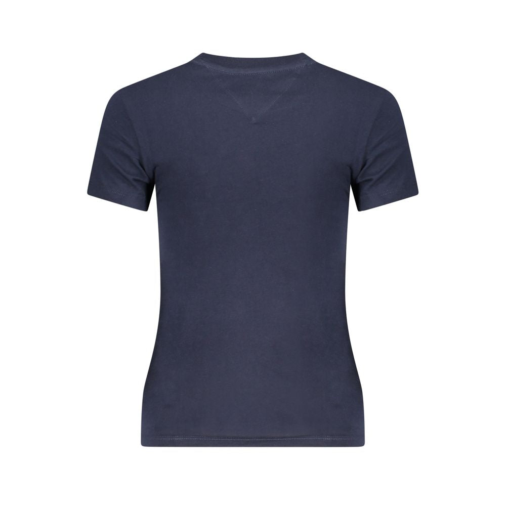 Tommy Hilfiger Blue Cotton Tops & T-Shirt