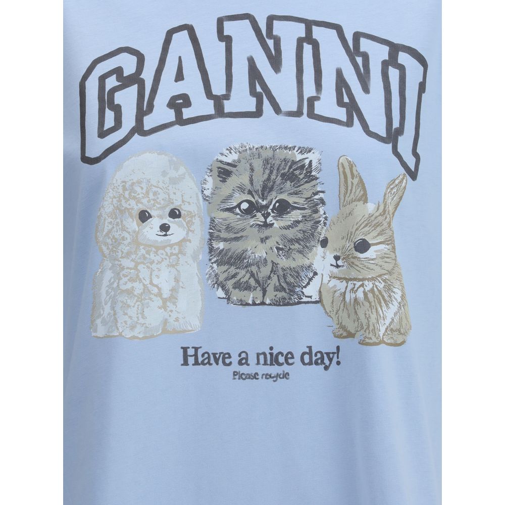 Ganni Have a Nice Day T-Shirt