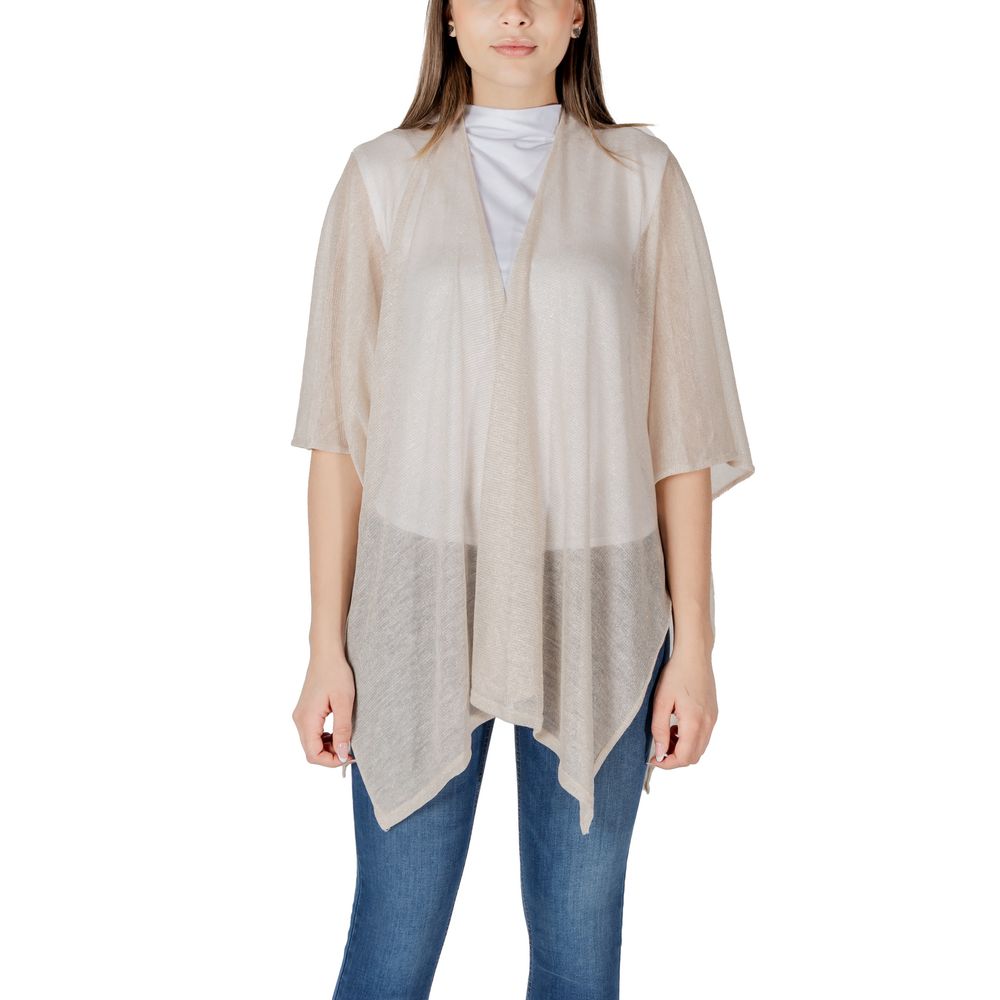 Liu Jo Gold Polyacrylic Jackets & Coat