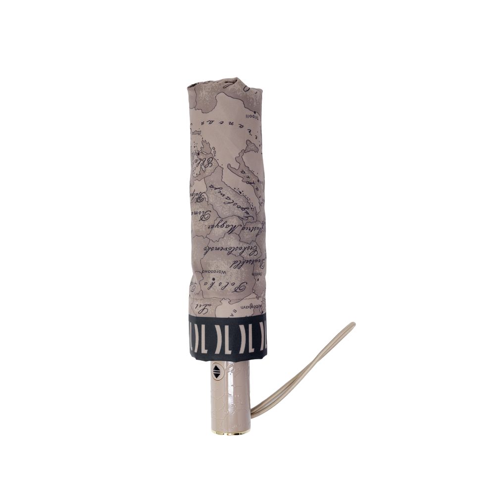 Alviero Martini Prima Classe Gray Nylon Umbrella