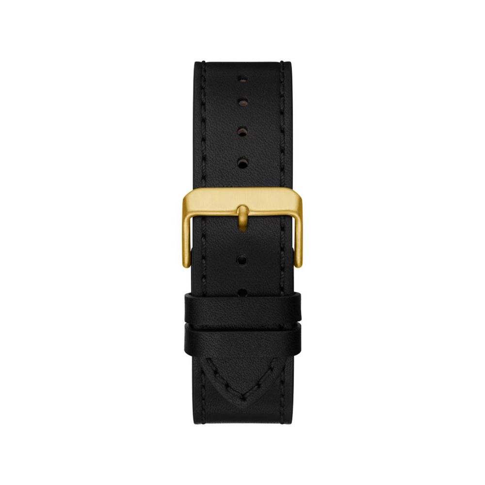 Guess Black Leather Watch