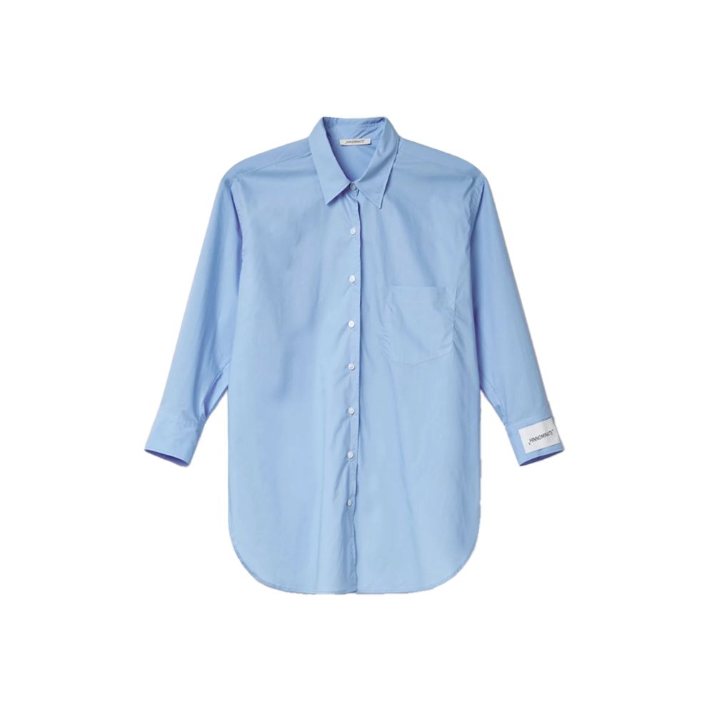 Hinnominate Blue Cotton Shirt