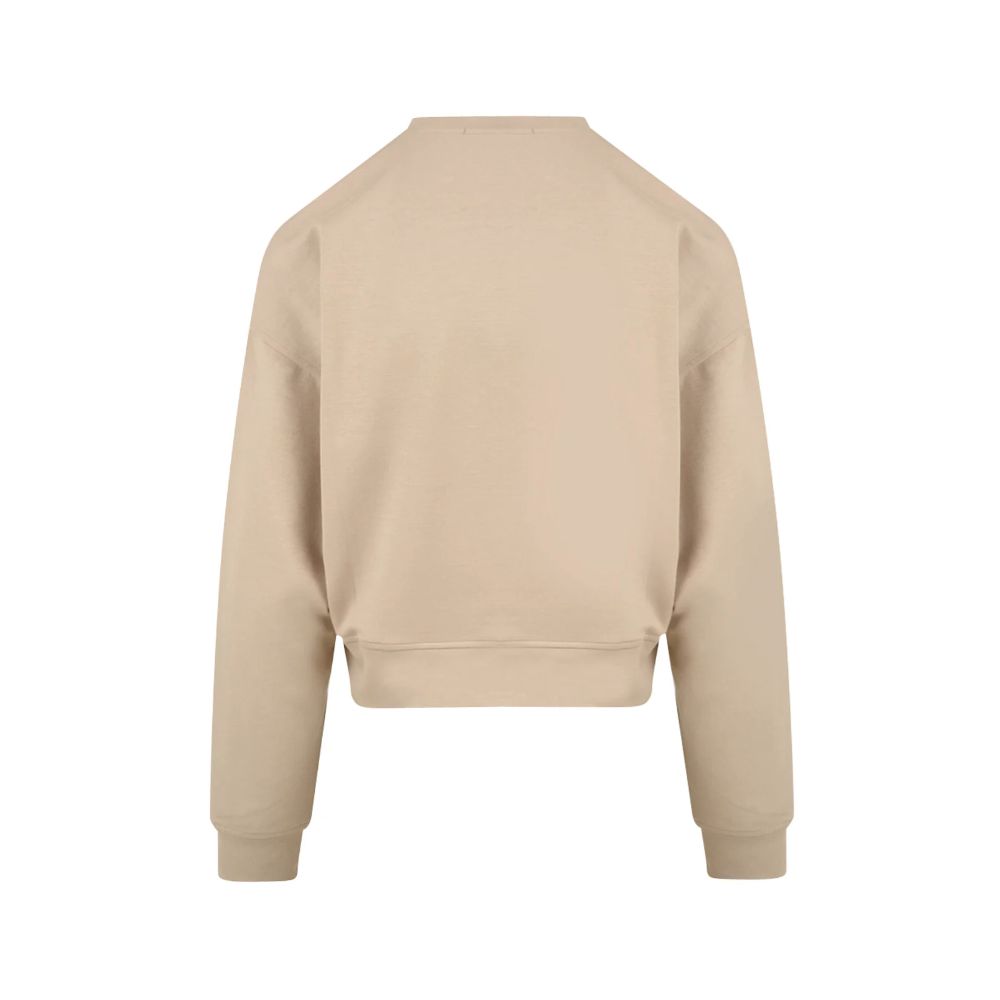 Hinnominate Beige Polyester Sweater