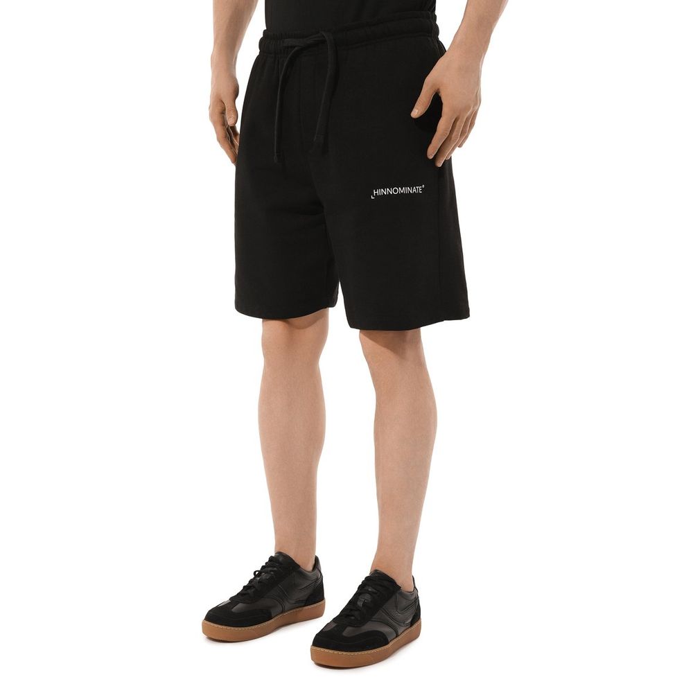 Hinnominate Black Cotton Short