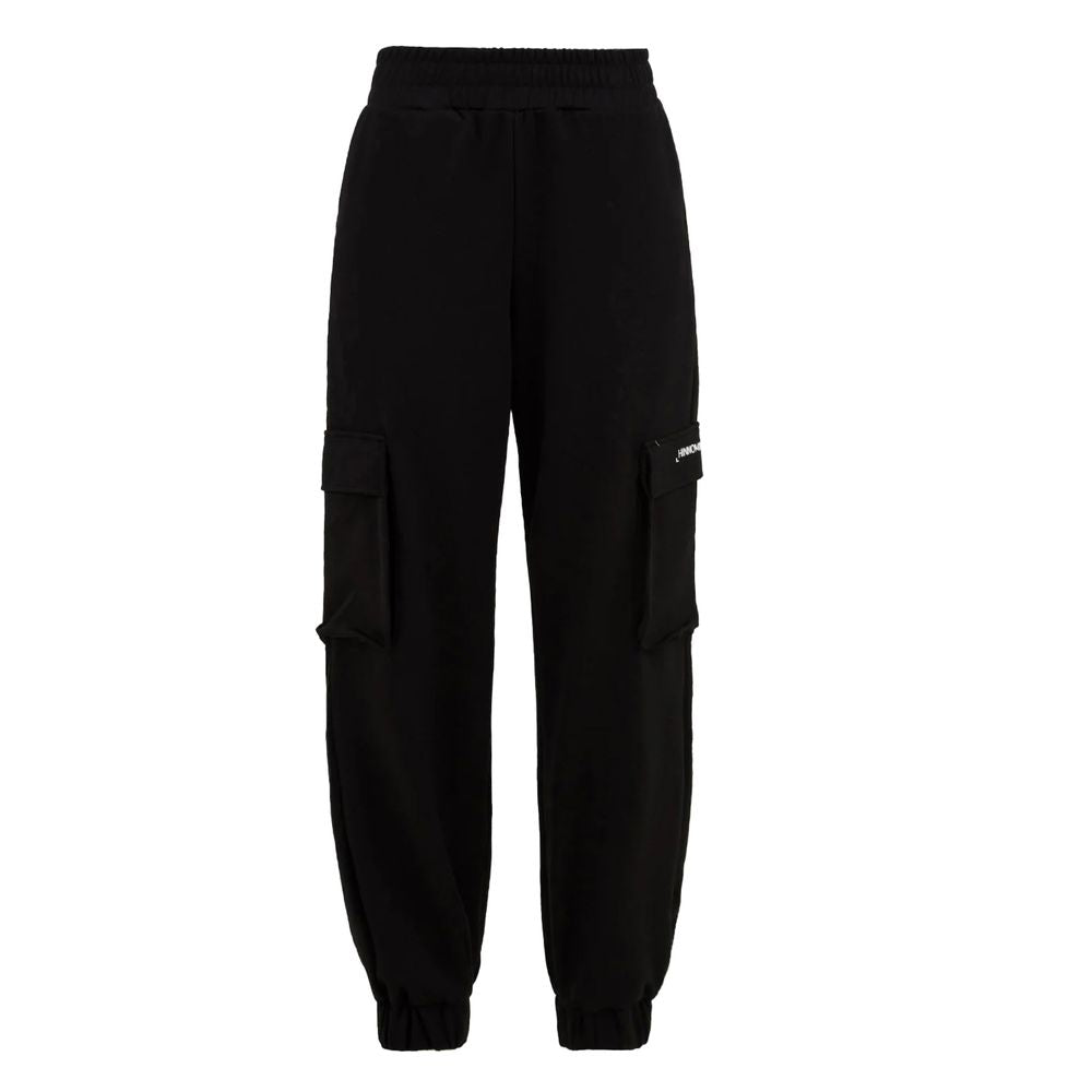 Hinnominate Black Polyester Jeans & Pant