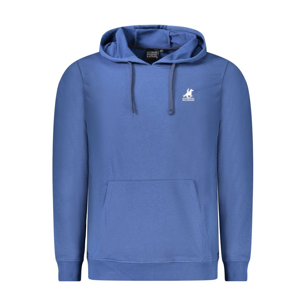 U.S. Grand Polo Blue Cotton Men Sweater