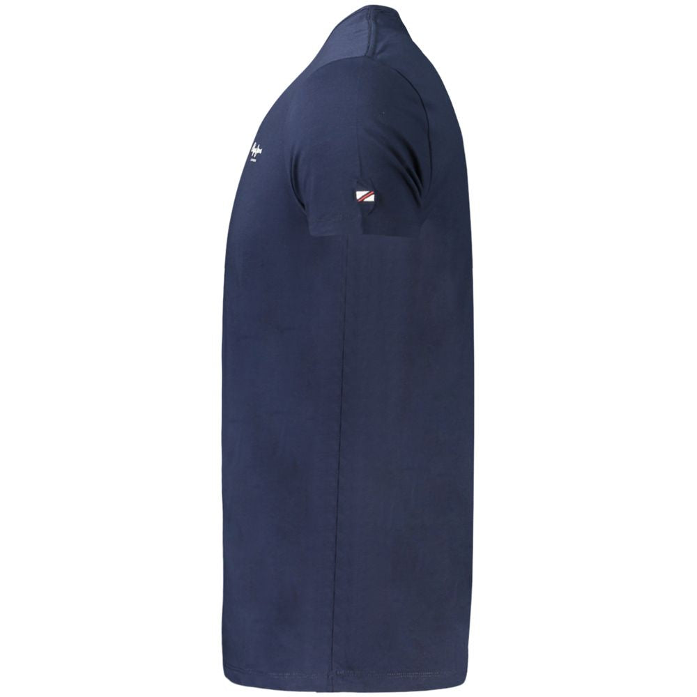 Pepe Jeans Blue Cotton Men T-Shirt