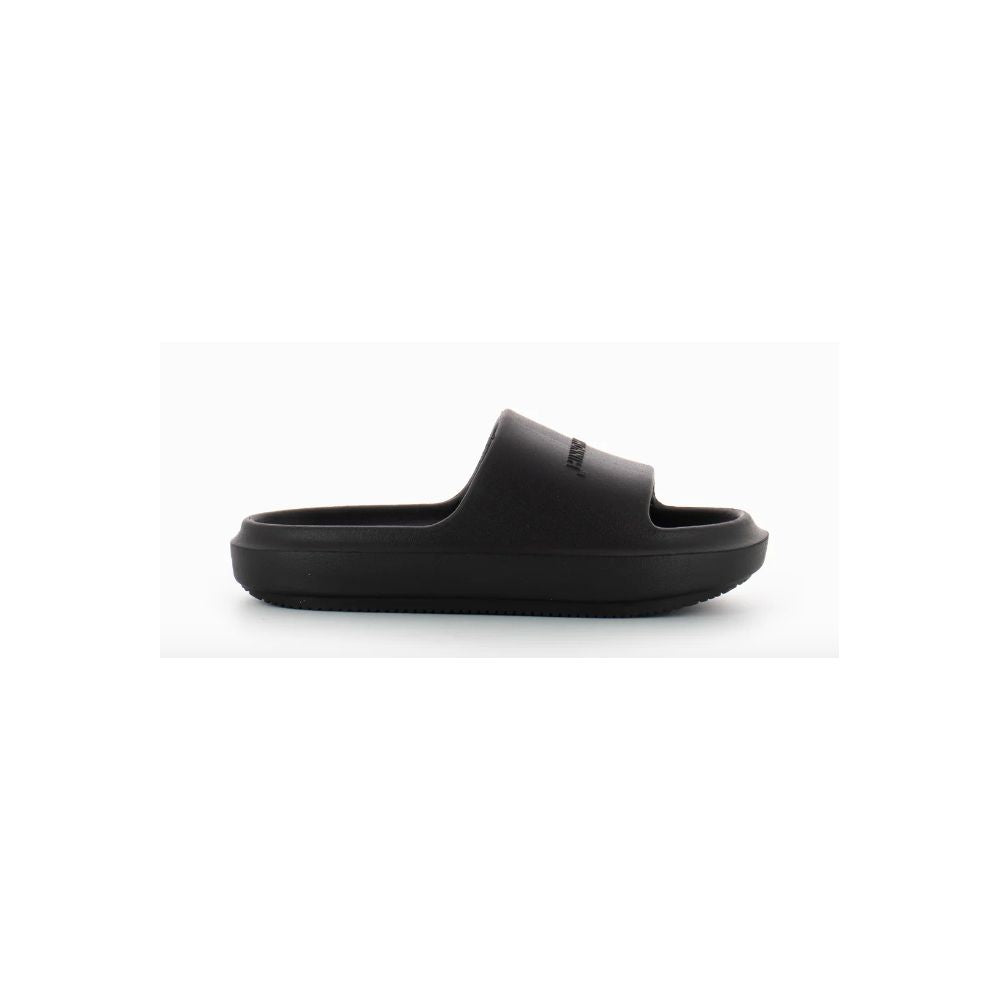 Hinnominate Black Cotton Sandal
