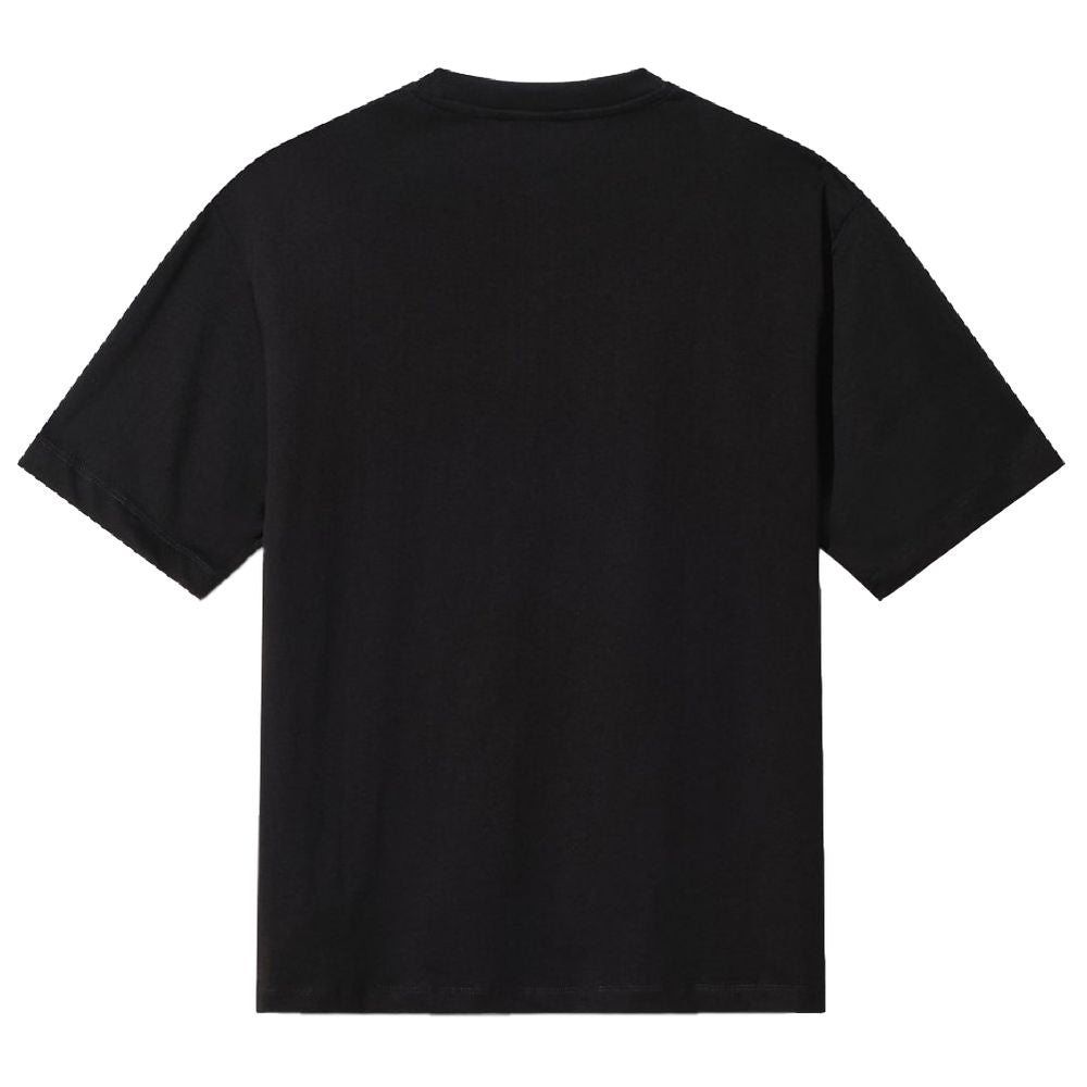 Comme Des Fuckdown Black Cotton Women T-Shirt
