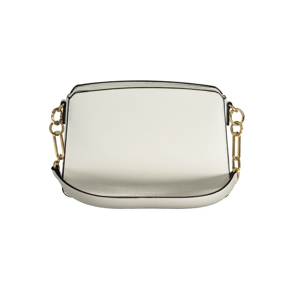 Mario Valentino White Polyethylene Handbag