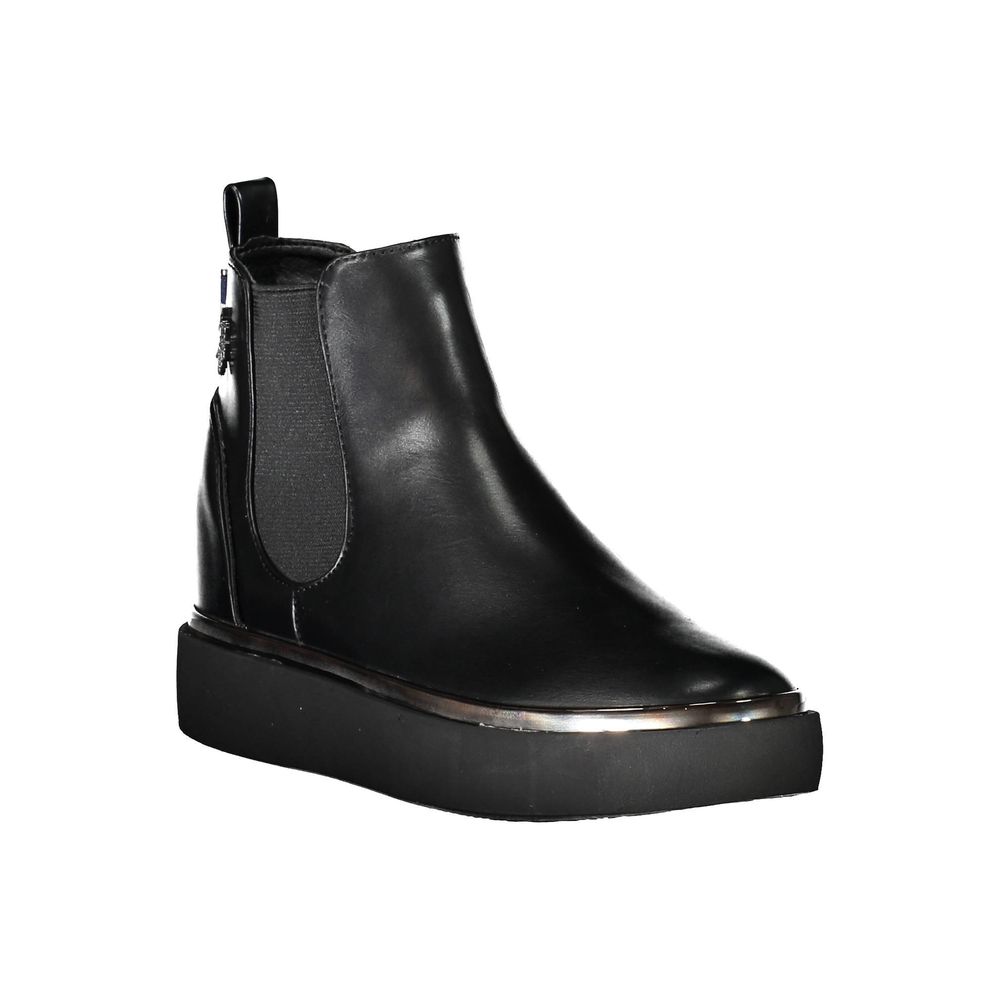 U.S. POLO ASSN. Black Polyester Boot