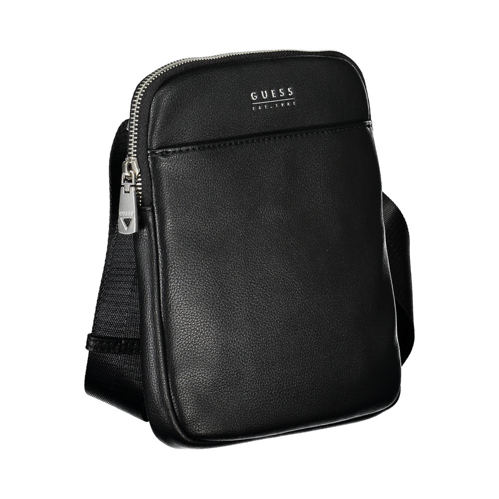 Guess Jeans Black Polyethylene Shoulder Bag