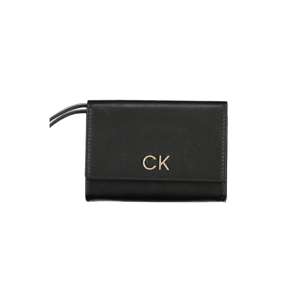 Calvin Klein Črna denarnica iz poliestra