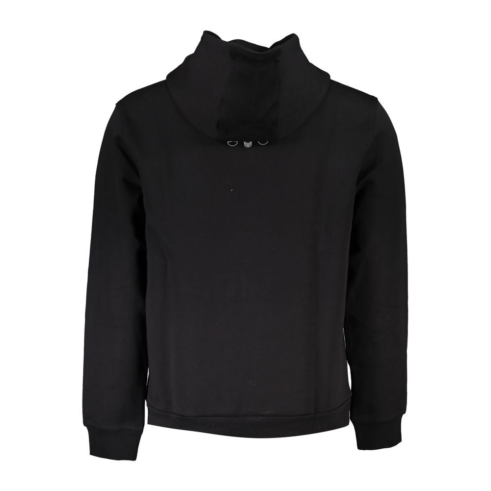 Hugo Boss Črn bombažni pulover
