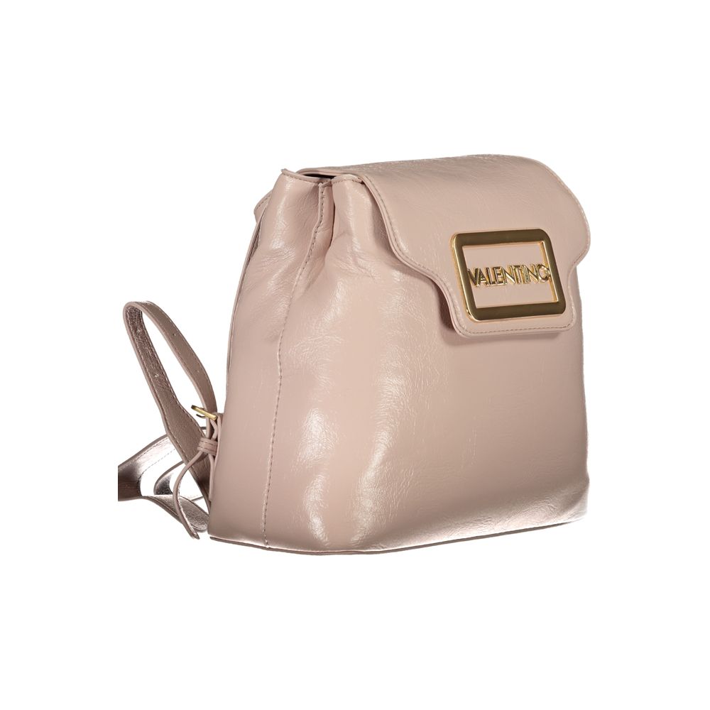 Mario Valentino Pink Polyethylene Backpack