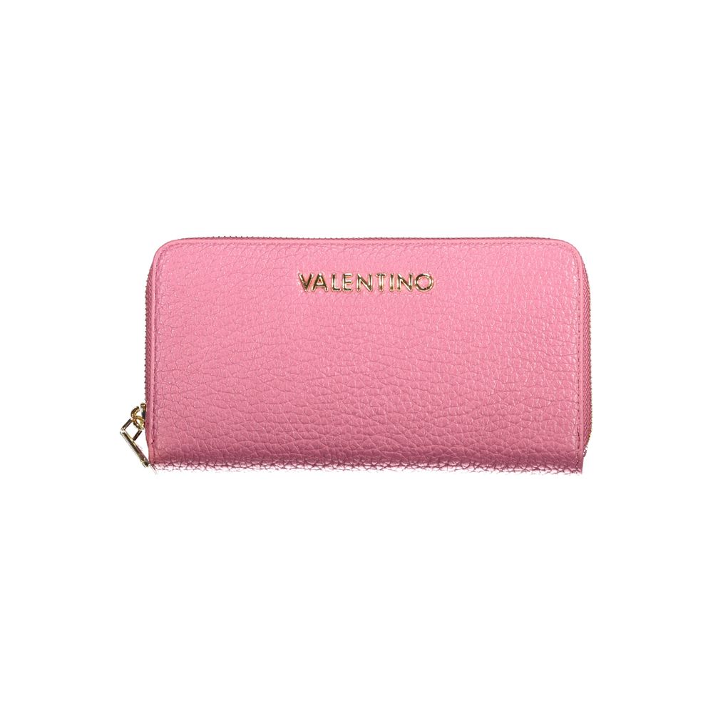 Mario Valentino Pink Polyethylene Wallet