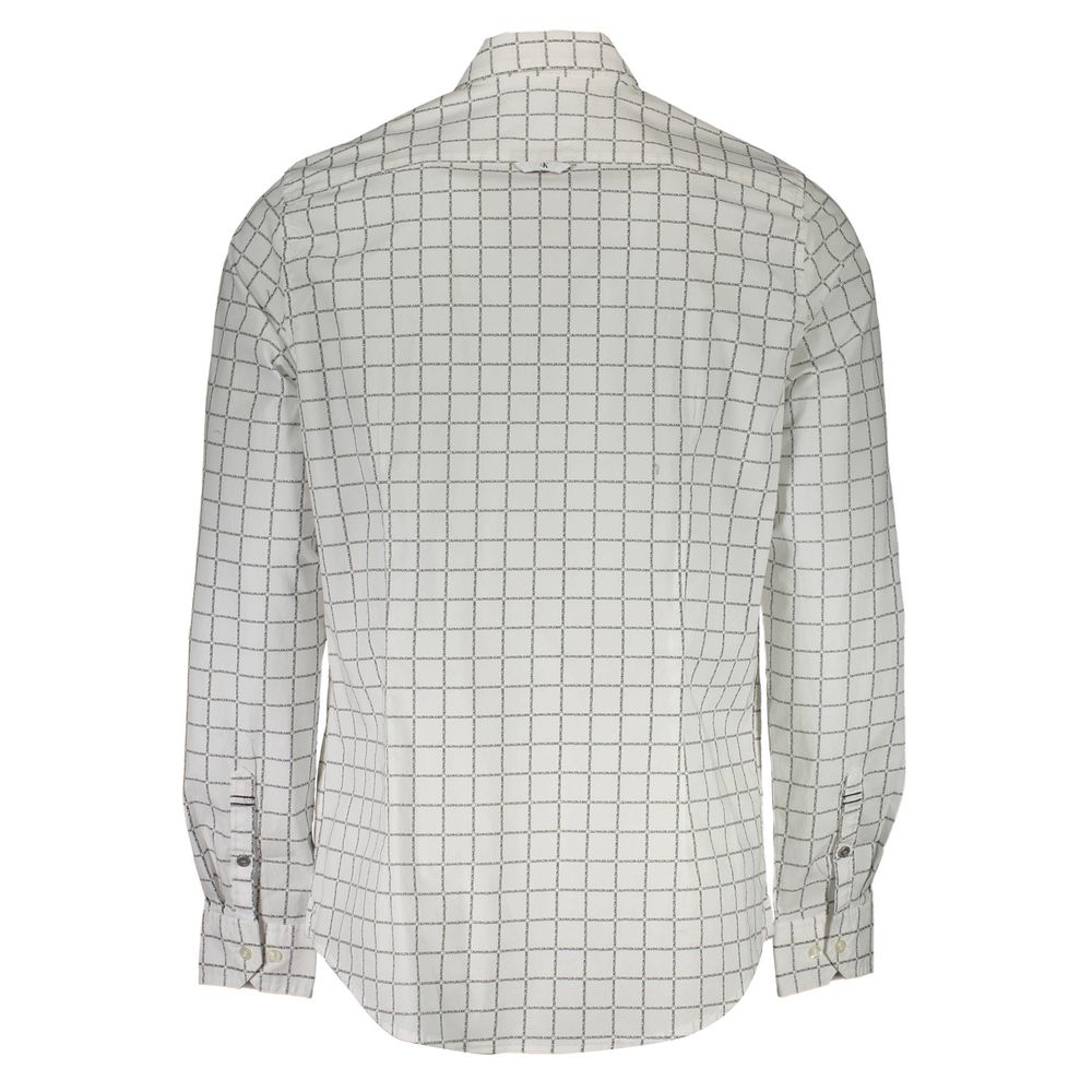 Calvin Klein White Cotton Shirt
