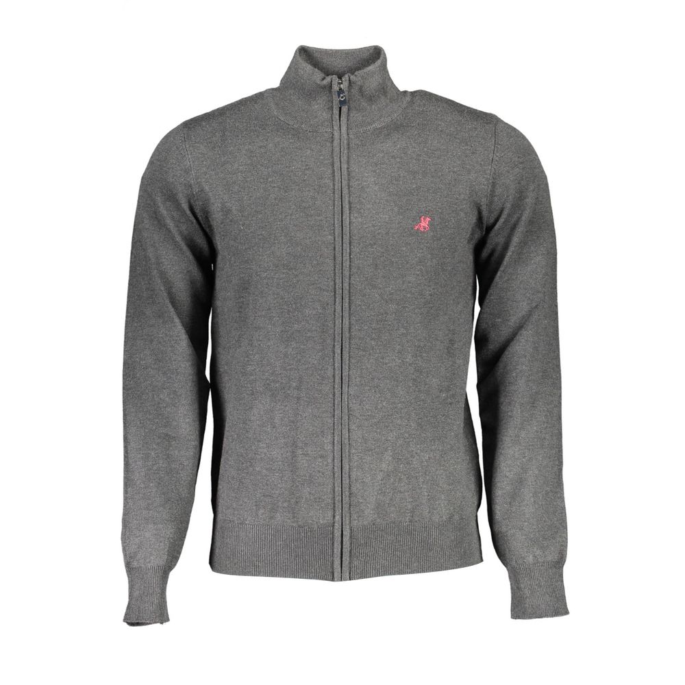 U.S. Grand Polo Gray Nylon Sweater