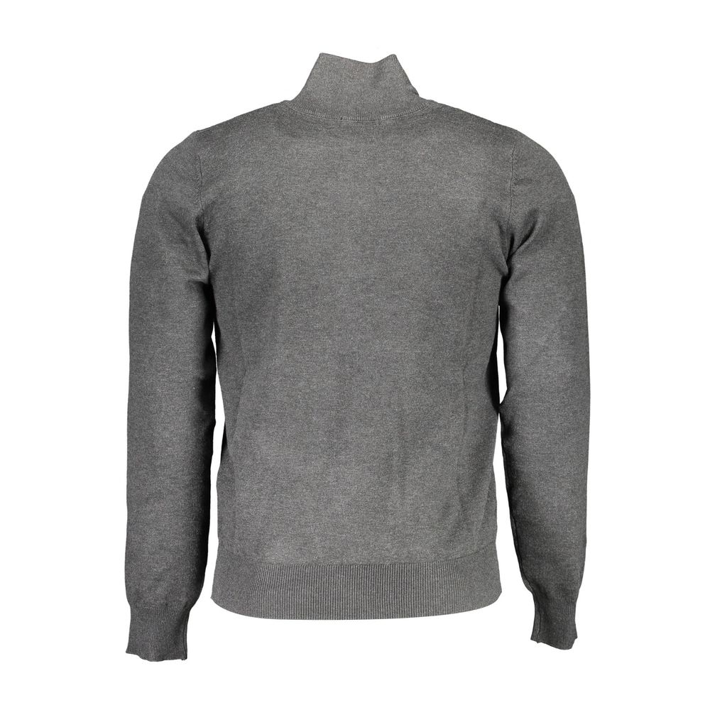 U.S. Grand Polo Gray Nylon Sweater