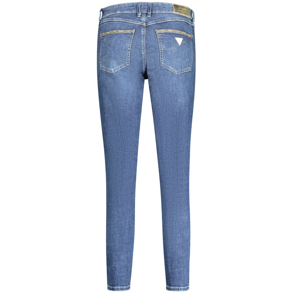 Guess Jeans Blue Cotton Jeans & Pant