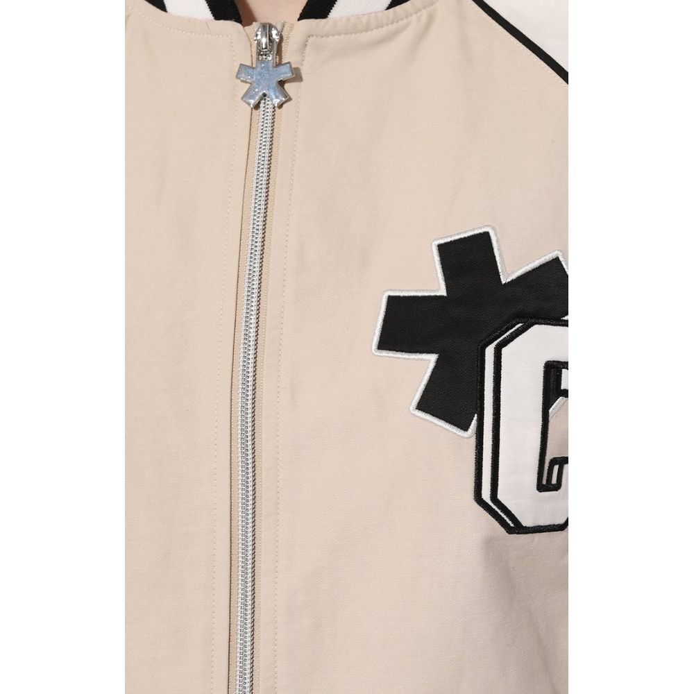 Comme Des Fuckdown Beige Cotton Jackets & Coat