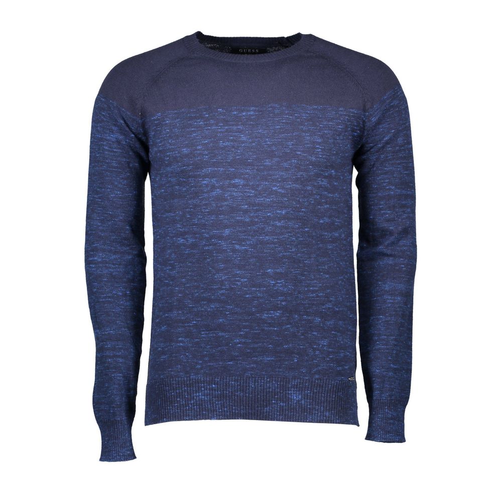 Guess Jeans Blue Cotton Sweater