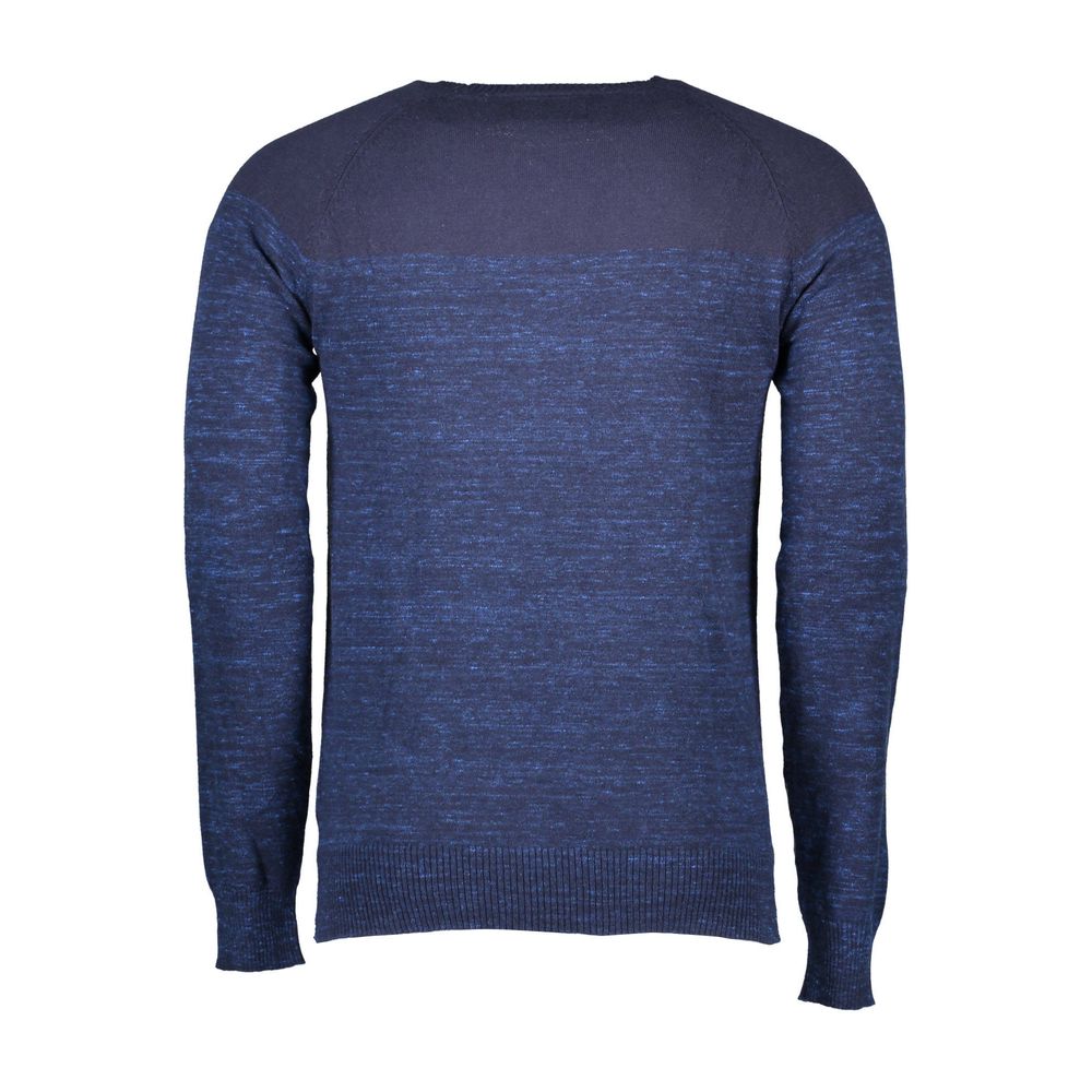 Guess Jeans Blue Cotton Sweater