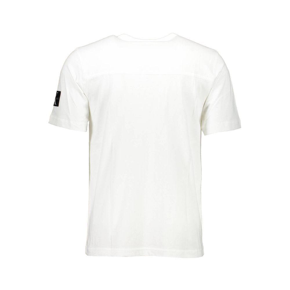 Calvin Klein White Cotton T-Shirt