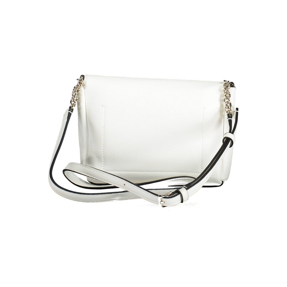 Calvin Klein White Polyethylene Handbag