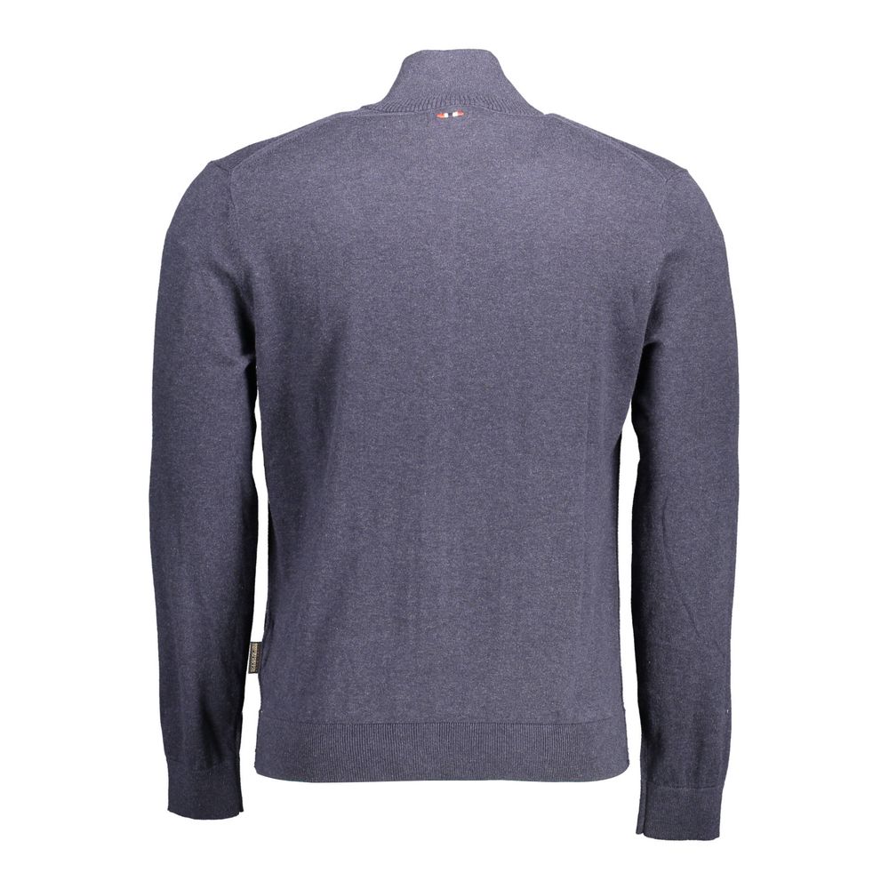 Napapijri Blue Cotton Sweater