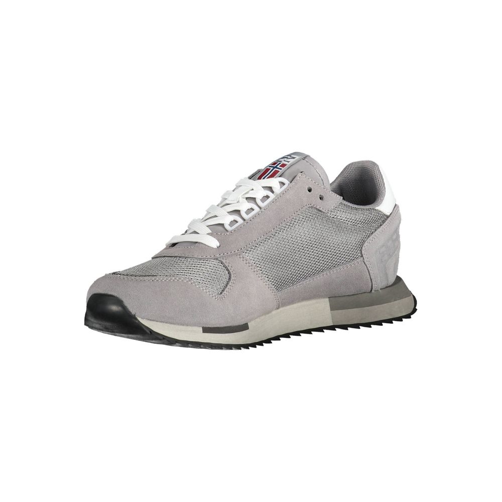 Napapijri Gray Polyester Sneaker