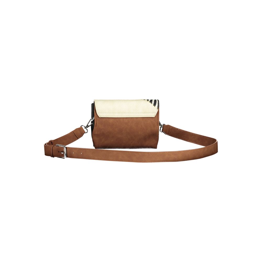 Desigual Brown Polyethylene Handbag