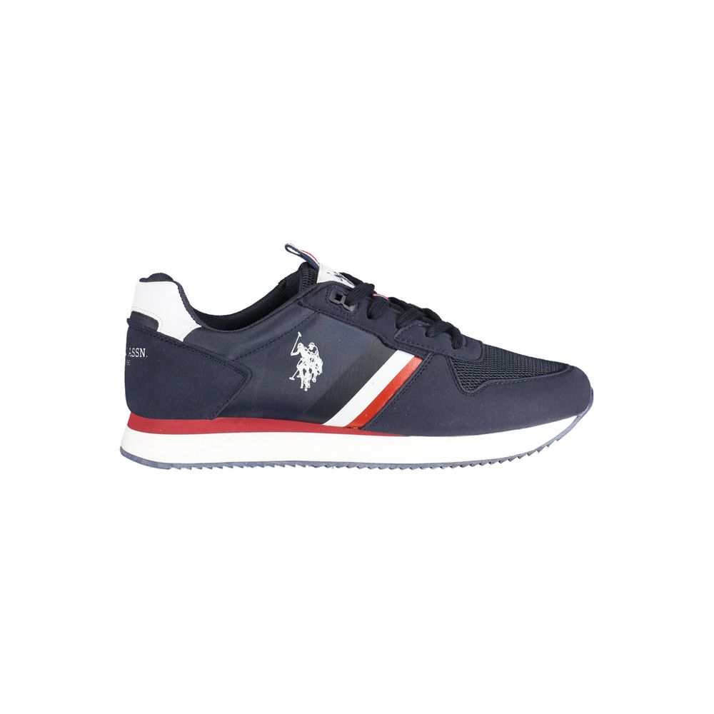 U.S. POLO ASSN. Blue Polyester Sneaker