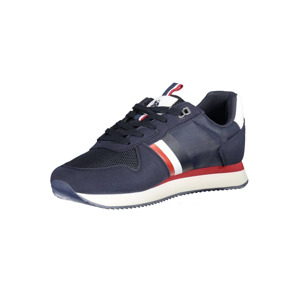 U.S. POLO ASSN. Blue Polyester Sneaker