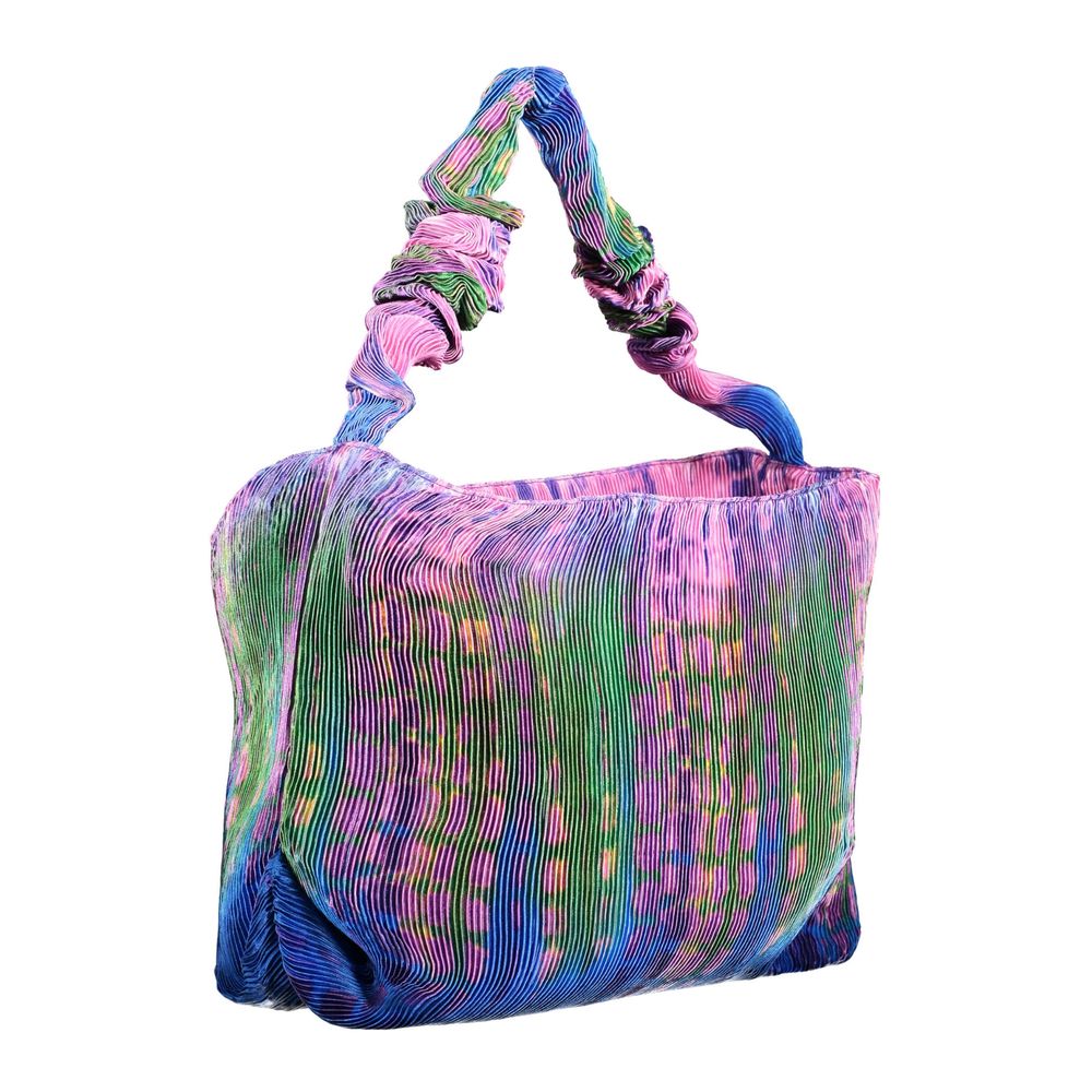 Desigual Blue Cotton Handbag