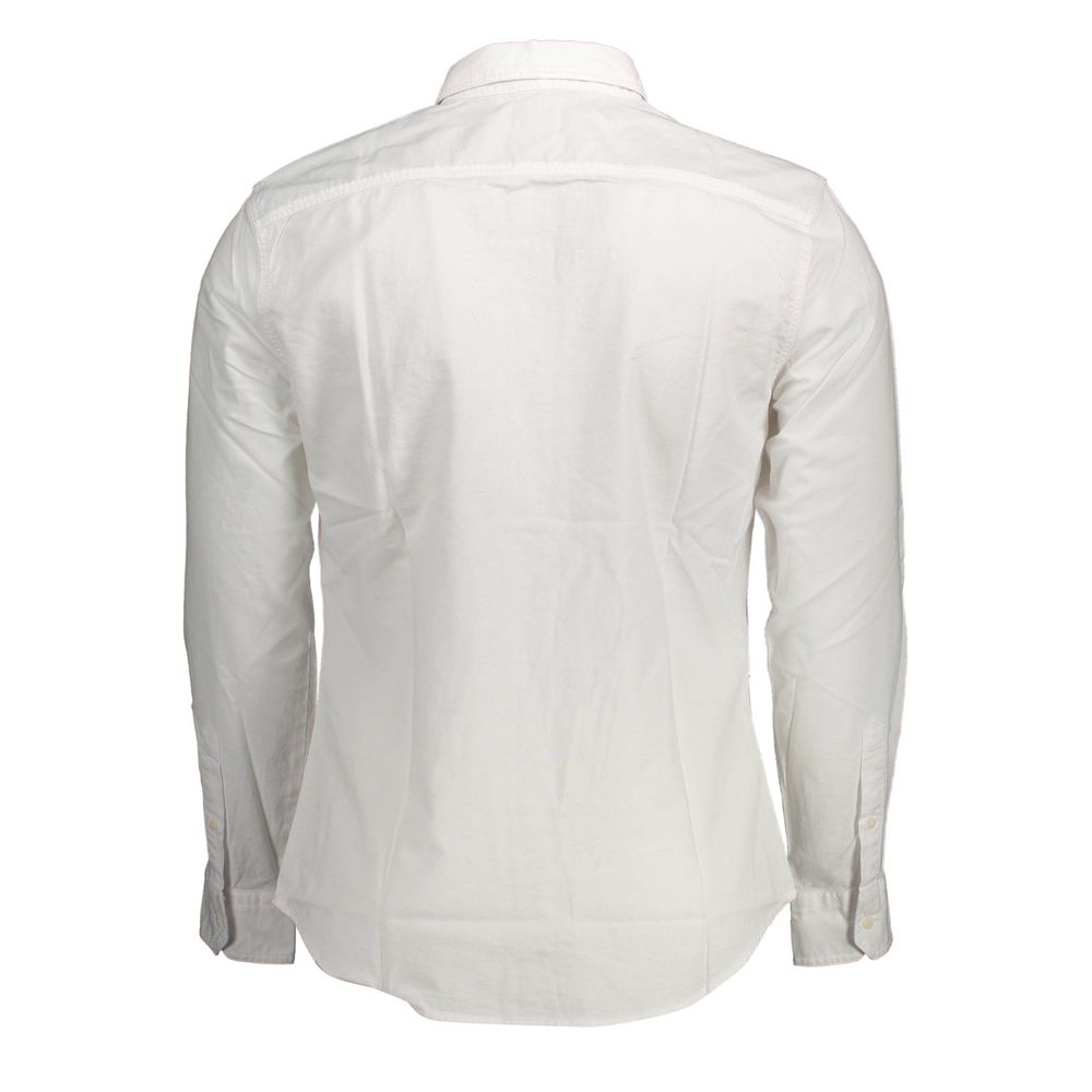 Levi's White Cotton Shirt